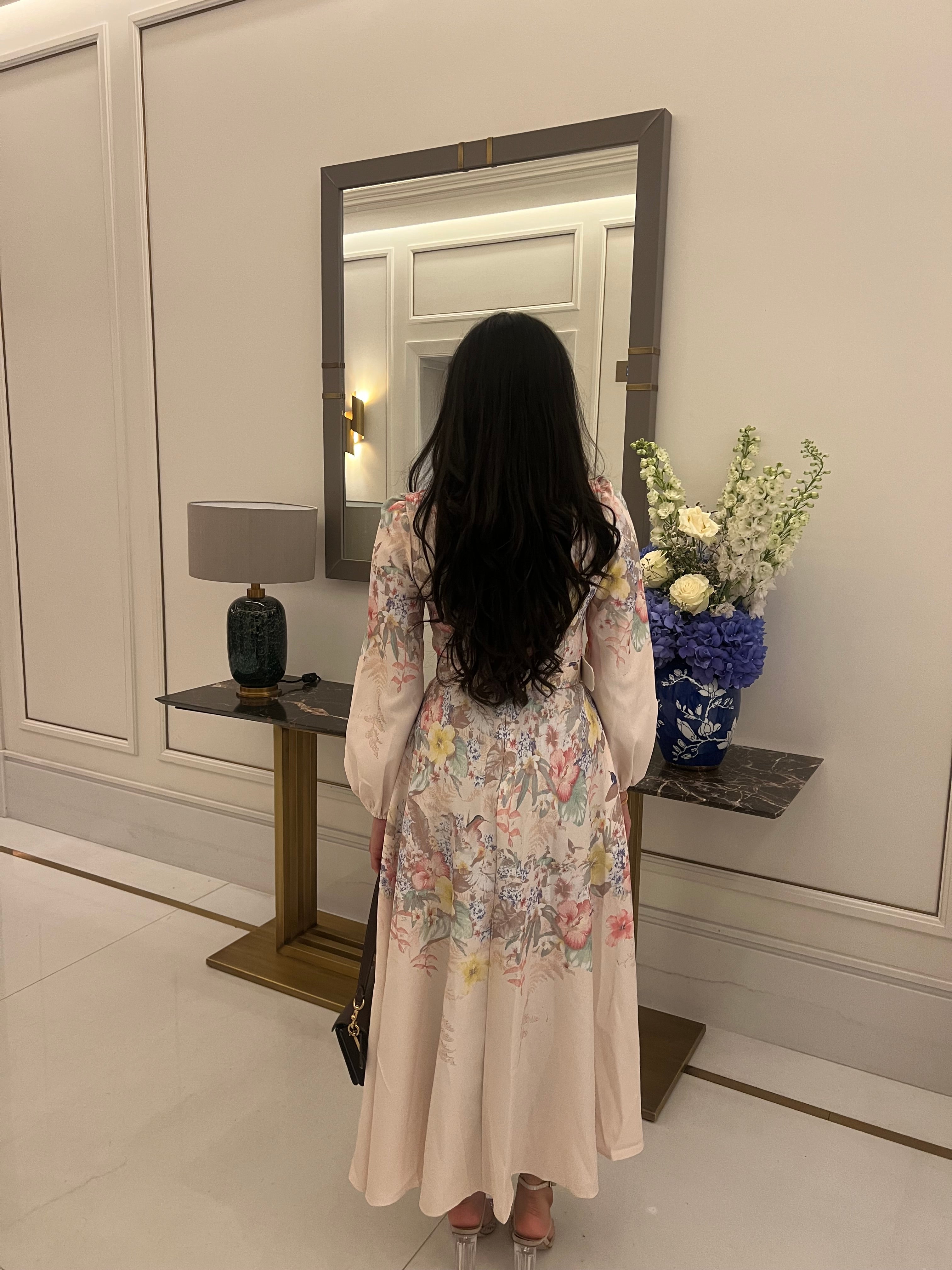 The Pastel blossom Dress
