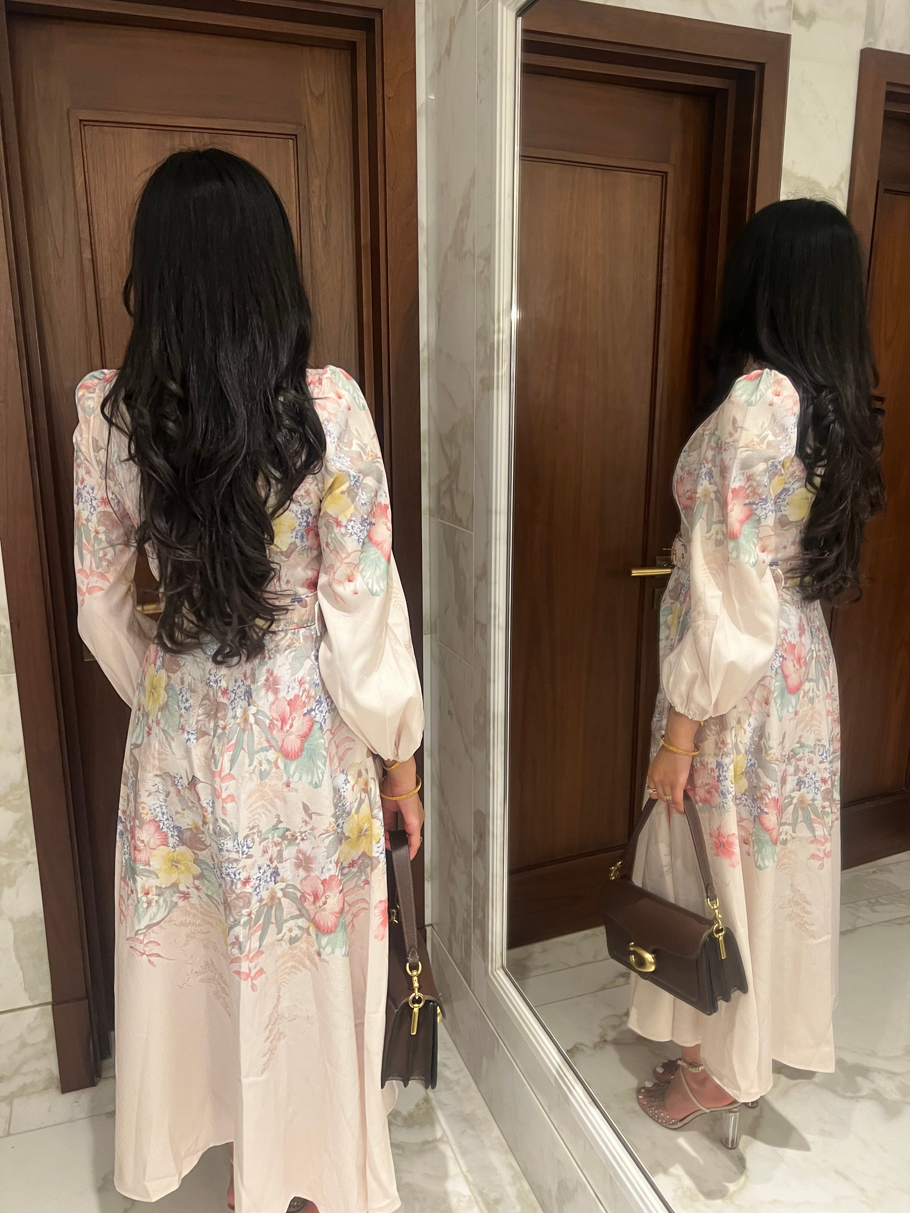The Pastel blossom Dress